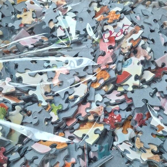 Eurographics Puzzle Ice Cream Flavours 1000 Piece Jigsaw Puzzle w Recipe - Picture 5 of 5